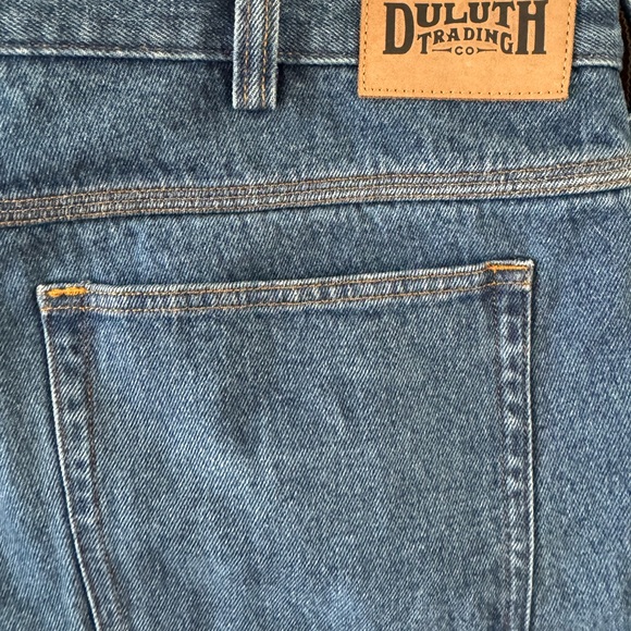 DULUTH TRADING COMPANY JEANS! %100 cotton!! %100 percent COTTON LINING - Picture 4 of 16